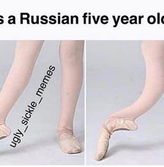 there is a woman's legs and feet with ballet shoes on them, in different positions