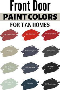 the different shades of paint that you can use to decorate your walls and floors with