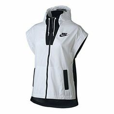 ebay Listing Template Peach State Wholesale Nike Women's Tech Hypermesh Vest Jacket Product Details Nike Tech Hypermesh adds breathable comfort to this sleek and breezy vest that's perfect for light coverage or warm-ups or cool downs. Item Specifications Attached paneled hood with drawstring Pockets at front Loose silhouette with side slits Breathable Nike Tech Hypermesh panels at hood and back About Us Payment Shipping Returns We are a family owned clothing and boot store that serves the needs Hooded Sports Vest, Sleeveless Nylon Activewear For Outdoor Activities, Functional Hooded Outdoor Vest, White Nylon Track Jacket For Gym, Nylon Athleisure Track Jacket For Outdoor Activities, Breathable Nylon Windbreaker For Streetwear, Casual Nylon Breathable Track Jacket, Casual Breathable Nylon Track Jacket, Breathable Casual Windbreaker For Gym