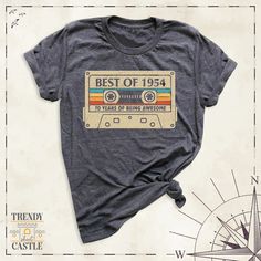 a t - shirt with the words best of 1994 on it and an old cassette tape