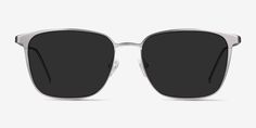 Jolt - Rectangle Gunmetal Frame Sunglasses For Men | Eyebuydirect Minimalist Tinted Sunglasses For Summer, Minimalist Summer Sunglasses With Tinted Lenses, Silver Wayfarer Sunglasses With Tinted Lenses, Casual Wayfarer Sunglasses With Metal Frame, Casual Rectangular Metal Frame Sunglasses, Minimalist Everyday Sunglasses For Summer, Silver Wayfarer Sunglasses With Gradient Lenses, Modern Shield Sunglasses For Summer, Casual Silver Aviator Sunglasses With Tinted Lenses