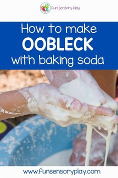 how to make oobleck with baking soda