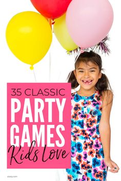 Party Games Kids, Girls Birthday Games, School Party Games, Girls Birthday Party Games, Childrens Party Games, Playground Party, Indoor Party Games, Backyard Park