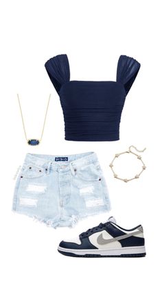 school outfit inspo #schoolfit #schooloutfit #outfitinspo #outfitideas #outfitidea #falloutfit #summeroutfit #cuteoutfit #summerfit #beachfit #summeroutfit #aesthetic #preppy #fitinspo #fashion #style Obx Inspired Outfit, Aesthetic Preppy, Summer Outfits For Teens, Outfit Inspo Casual, Trendy Outfits For Teens, Cute Lazy Outfits, Trendy Summer Outfits