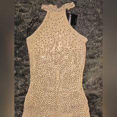 Nwt Forever 21 Sheer Lined Tan Jeweled Dress Sz S Forever 21 Summer Evening Mini Dress, Forever 21 Mini Dress For Summer Night Out, Forever 21 Stretch Bodycon Party Dress, Forever 21 Stretch Bodycon Dress For Party, Forever 21 Mini Dress For Night Out In Summer, Forever 21 Sleeveless Bodycon Mini Dress, Forever 21 Sleeveless Stretch Bodycon Dress, Forever 21 Stretch Sleeveless Bodycon Dress, Forever 21 Sleeveless Bodycon Dress For Date Night