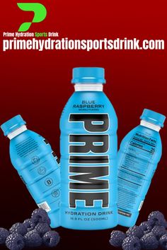 Prime Time, Blue Raspberry, Caffeine Free