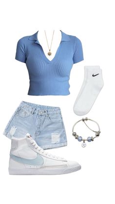 Preppy Summer Outfits, Lazy Day Outfits