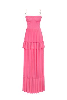 Sky-blue spaghetti strap pleated maxi dress, Garden of Eden ➤➤ Milla Dresses - USA, Worldwide delivery Milla Dresses, Trendy Maxi Dresses, Dress Garden, Pink Spaghetti, Dress Weights, Full Length Skirts, Pleated Maxi Skirt, Usa Dresses, Garden Of Eden