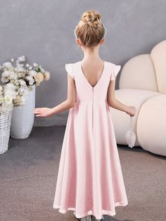 Cap Sleeves Chiffon Junior Bridesmaid Dresses Junior Bridesmaids, Junior Bridesmaid Dresses, Junior Bridesmaid, Chiffon Fabric, In Style, Cap Sleeves, Bridesmaid Dresses, Chiffon, Dresses