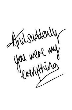 a handwritten note with the words, i am incredibly you were my laughing