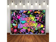 an image of a birthday party backdrop