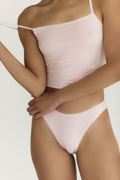 So soft, so flattering in the perfect rosie shade Cozy Things, White Roses, Hand Sewn, Briefs, Organic Cotton, Lingerie, Tank Tops, Art