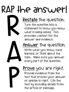 a poster with the words rap on it