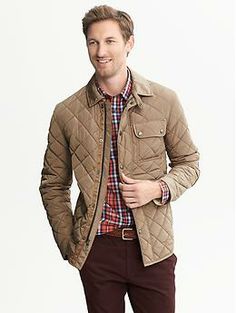 Quilted Jacket | Banana Republic Classic Long Sleeve Outerwear With Buttons, Classic Long Sleeve Shacket With Snap Buttons, Fitted Collared Utility Jacket With Flap Pockets, Fitted Utility Jacket With Flap Pockets And Collared Shape, Classic Shacket With Snap Buttons And Lapel Collar, Fall Blazer With Collared Shape And Snap Buttons, Fall Sport Coat With Lapel Collar And Buttons, Fall Collared Blazer With Snap Buttons, Fall Blazer With Flap Pockets And Collared Shape