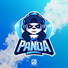 a panda bear with headphones on and the words pandu in front of it