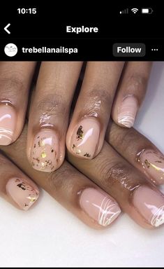 Nail Designs For Nurses, Neutral Nails On Brown Skin, Fall Natural Nails, Gel Overlay Nails Natural Short, Gel Overlay Nails, Short Natural Nails, Overlay Nails, Fall Gel Nails, Subtle Nails