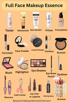 This guide spills the tea on creating a full face masterpiece using budget-friendly Essence makeup. Get gorgeous, glowing skin, captivating eyes, and kissable lips – all without breaking the bank!
essence makeup tutorial, full face makeup essence, cheap makeup routine, drugstore makeup look, full makeup for beginners
#essencemakeup #fullfacemakeup #drugstoremakeup #makeupforbeginners #makeuplover #budgetbeauty #makeuphacks #glowingskin #makeuplife #drugstorefinds Crush Qoutes, Makeup Products List, Hd Make Up, Makeup Names, Tone Makeup, Products Aesthetic, Full Face Makeup Tutorial, Bentuk Alis, Beginners Makeup