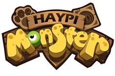 the logo for haypi monster, an upcoming mobile game that has been released on steam