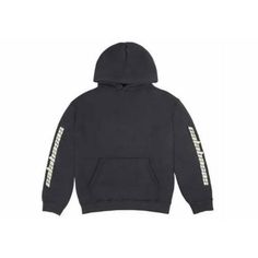 Yeezy Season 5 Calabasas Embroidered Hoodie - Grace ﻿Yeezy Season 5 - FW17 Rib-knit cuffs and bottom band. Kangaroo pocket. Pulls over. 100% cotton. Brand new, 100% authentic. All sales are final. Yeezy Hoodie, Layered Hoodie, Embroidered Cotton Top, Mens Yeezy, Embroidered Hoodie, Cotton Hoodie, Hooded Pullover