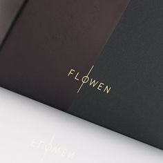 a close up of a book with the word flower on it