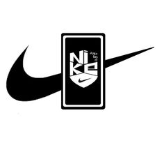 a black and white nike logo with the words'what do you think? '