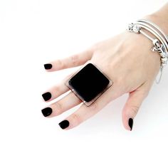 This Statement Rings item by StudioLeanne has 701 favorites from Etsy shoppers. Ships from Australia. Listed on 04 May, 2024 Black Minimalist Jewelry For Everyday, Modern Black Rings For Party, Modern Black Party Rings, Modern Handmade Rings For Party, New Year Fashion, Big Ring, Glass Ring, Black Ring, Big Rings