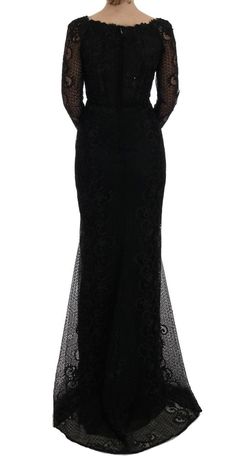 Dolce & Gabbana Gorgeous brand new with tags, 100% Authentic Dolce & Gabbana dress. Model: Long sleeve full length sheath maxi dress Color: Black Full zipper closure Black silk stretch inner lining Logo details Made in Italy Very exclusive and high craftsmanship Material: 100% Polyester Silk: 67% Silk, 23% Nylon, 6% Cotton, 4% elastane Gabbana Dress, Dolce Gabbana Dress, Floral Sheath Dress, Dolce E Gabbana, Women Maxi, Dolce & Gabbana, Black Silk, Sheath Dress, Black Floral