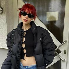 Shave My Head, Bright Red Hair, Alt Girls, Hair Journey, Aesthetic Hair, Pretty Hairstyles, Hair Looks