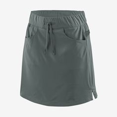 Patagonia Women's Tech Skort Patagonia Womens, Lower Back, Easy Wear, Fair Trade, Patagonia, Shirt Jacket, Dress Skirt, Womens Bottoms, Dress Shoes