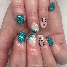 Reindeer Nails, Christmas Nail, Christmas Nails, Reindeer, Nail Designs, Nails, Christmas, Design