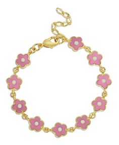 Flower Link Bracelet – Lily Nily