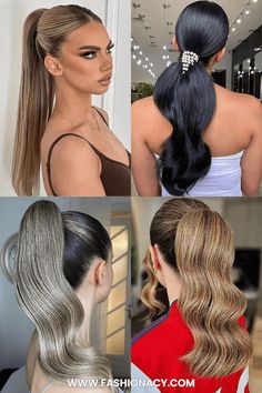 Discover endless inspiration and ideas for sleek ponytail hairstyles, from classic to contemporary, offering a myriad of options to suit every taste and occasion. Sleek Ponytail Ideas, Ponytail Ideas, Sleek Ponytail Hairstyles, Best Hair Oil, Glamorous Look, Ipl Hair Removal, Ash Blonde Hair, Hair Pomade, Sleek Ponytail