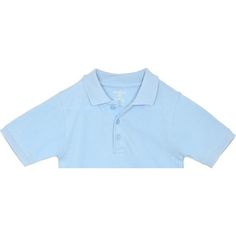 These Studio 3 Boys' Polo Shirts come in a convenient 4-pack, perfect for school uniforms or casual wear. Crafted from pique fabric, these short sleeve polo shirts offer comfort and durability. The breathable material ensures all-day comfort, making them ideal for active boys. Each shirt features a classic collared design with a button placket, providing a neat and polished look. Available in versatile colors, these polos can be easily paired with pants or shorts. The high-quality construction ensures long-lasting wear, even after multiple washes. With their simple yet stylish design, these polo shirts are a must-have addition to any boy's wardrobe. Perfect for school, play, or casual outings, these polos offer both style and practicality. The Studio 3 Boys' Pique Polo Shirts are an excell Blue Short Sleeve Polo Shirt For School, Blue Casual Polo Shirt For School, Classic Polo Shirt With Polo Collar For School, Classic Polo Shirt For School, Casual Blue Polo Shirt For School, Classic School Polo Shirt, Blue Casual School Polo Shirt, Fitted Cotton Polo Shirt For School, Fitted Polo Shirt For School