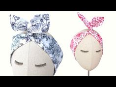 two headbands on top of each other, one with a bow and the other without