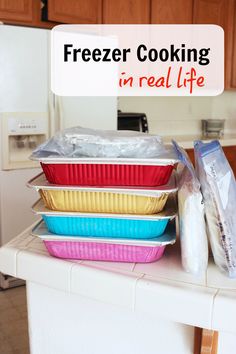 freezer cooking in real life