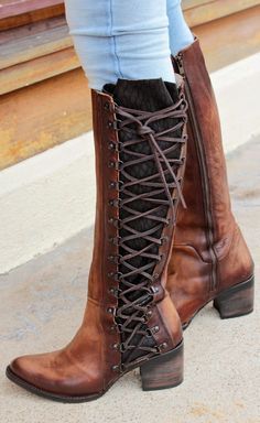 http://www.newtrendsclothing.com/category/girls-boots/ Lace-Up Boots ❤︎ L.O.V.E. Vintage Lace Up Boots, Above Knee Boots, Boots Zipper, Zipper Boots, Cute Boots, Crazy Shoes, Shoe Obsession, Kentucky Derby, Women Vintage