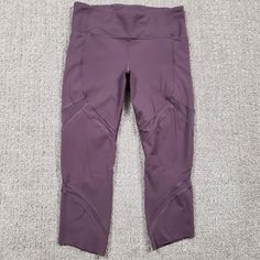 I just added a new item to eBay, Lululemon On Pace Crop 21" Leggings size 8 Vintage Grape Yoga Pants! #eBay #eBaySeller Casual Stretch Lululemon Leggings, Casual Stretch Leggings By Lululemon, Lululemon Casual Workout Leggings, Lululemon Fitted Gym Pants, Casual Lululemon Sports Leggings, Lululemon Stretch Running Leggings, Lululemon Stretch Leggings For Workout, Casual Lululemon Workout Leggings, Casual Lululemon Leggings For Workout