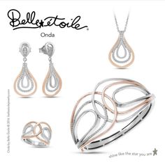 in love with the Onda collection #belleetoilejewelry Glitz And Glam, Watches Jewelry, Accessories Watches, Mother’s Day, Mother's Day, Arizona, Capri, In Love, In Store