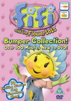 the dvd cover for fiff and the flowerpots bumperer collection over 100 minutes new to dvd