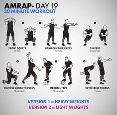 a poster showing how to do an arm - day workout for the entire body and shoulders