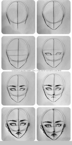 Learn how to draw a face step-by-step! 😊✏️ Follow this simple guide to master facial proportions and features. Perfect for beginners and anyone looking to improve their portrait skills. Follow for more drawing tutorials and tips! Easy Portrait Drawing, Easy Sketches For Beginners, Skitse Bog, Simple Face Drawing, Portrait Drawing Tips, Drawing Proportions, Step By Step Sketches, Self Portrait Drawing