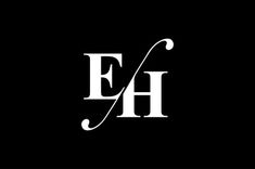 the letter e is made up of two letters, one in white and the other in black