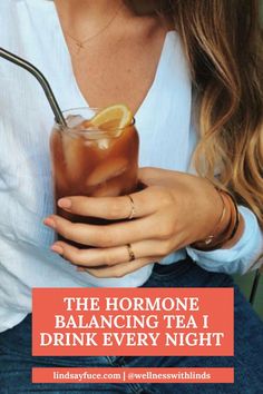 Lindsay Fuce is a writer who is passionate about hormone health, real food, and wellness. Drinks For Hormonal Balance, Hormone Balance Tea, Hormone Balancing Tea, Habit Change, Spearmint Tea, Healthy Hormones, Cinnamon Tea, Diy Drinks, Herbal Tea Blends