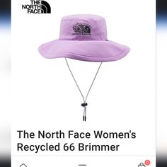 Limited Edition Brand New With Tag Excellent Condition. International Woman Sign. Super Cute Purple Northface, Navy Beanie, Packable Sun Hat, North Face Hat, Chunky Beanie, The North Face Purple, North Face Purple, Face Accessories, Cotton Beanie