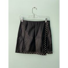 Studded Leather Mini Skirt Leather Mini Skirt, Studded Leather, Leather Mini Skirts, Leather Mini, Mini Skirt, Womens Skirt, Mini Skirts, Skirt, Leather