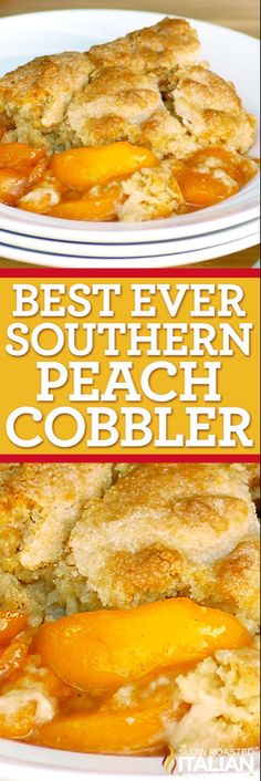 the best ever southern peach cobbler recipe