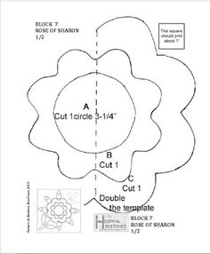 the diagram shows how to make an origami flower that is cut in half