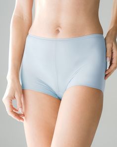 Complete your seamless look. Look like you are wearing nothing at all with sleek microfiber boyshorts with technology that eliminates panty lines forever. Our #1 panty collection. Patented Vanishing Edge technology with stay-put silicone at the leg openings keeps panties in place without panty lines. Medium rise and full back coverage. Silicone around front and back legs. Silky soft, breathable fabric stays incredibly soft, wash after wash. Solid colors have wicking capabilities, perfect for act Nothing At All, Soma Intimates, The Vanishing, All Or Nothing, Swim Skirt, Under Dress, One Piece Suit, Swim Fashion, Nursing Bra