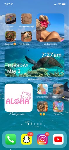 an iphone screen showing the time and location of different things in the world on it