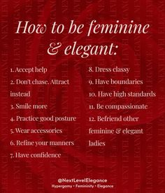 How To Be Feminine, Femininity Tips, Be Feminine, Feminine Quotes, Practicing Self Love, Self Confidence Tips, Get My Life Together, Confidence Tips